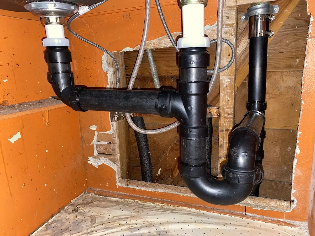 Professional Repiping Services equipment and tools on the job in Twin Lakes